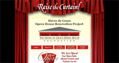 Desktop Screenshot of operahousefoundation.org