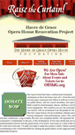 Mobile Screenshot of operahousefoundation.org